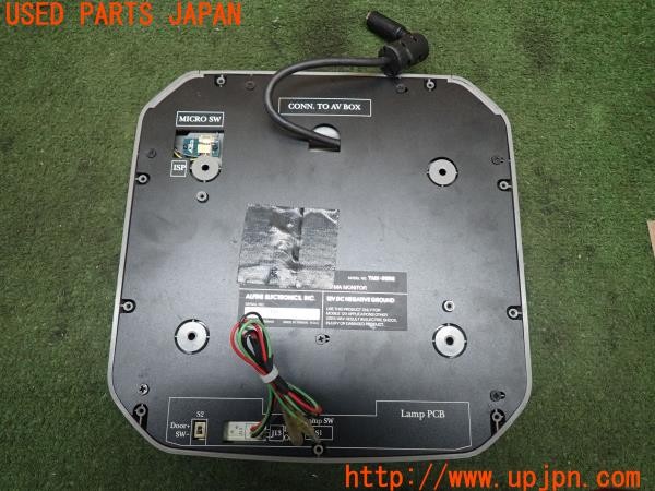 3UPJ=9234680559]ベンツ V350(639811C W639)ALPINE アルパイン TMX-R850 フリップダウンモニター 後席モニター モニターのみ 中古_4