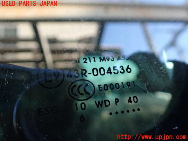 1UPJ-9234681320]ベンツ V350 W639 (639811C)左後ドア 中古 SAINT-GOBAIN SEKURIT M93 43R-004536_5