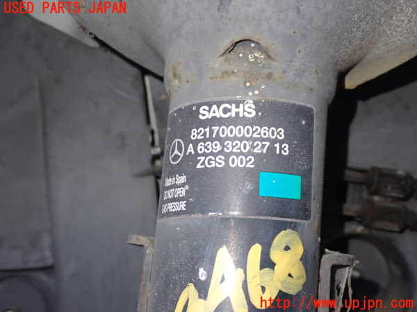 1UPJ-9234685025]ベンツ V350 W639 (639811C)左フロントストラット 中古_2
