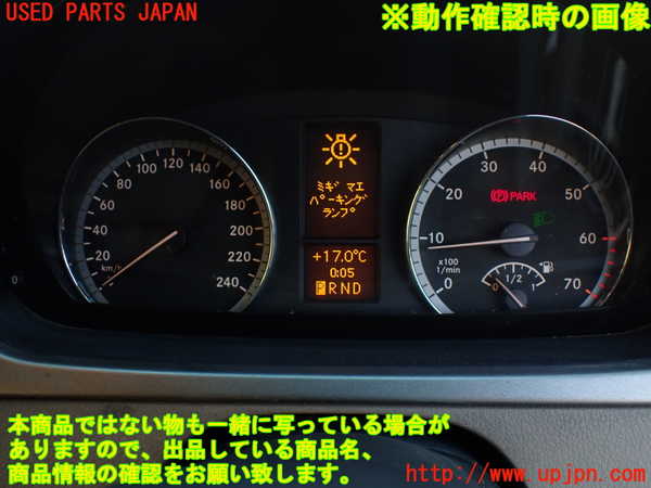 1UPJ-9234686170]ベンツ V350 W639 (639811C)スピードメーター 中古_5