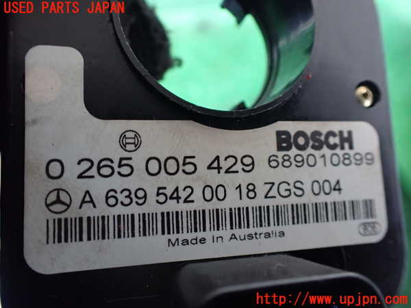 1UPJ-9234686381]ベンツ V350 W639 (639811C)センサー1 中古 A6395420018_3