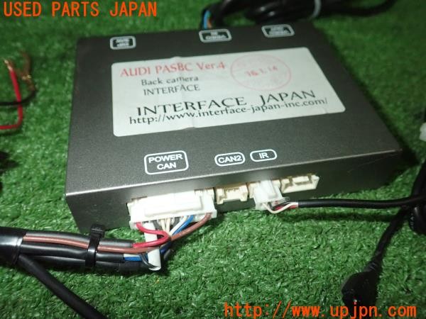 3UPJ=9234690579]アウディ A1 スポーツバック(8XCZE)INTERFACE JAPAN AUDI PASBC Ver4 バックカメラ インターフェース 中古_4