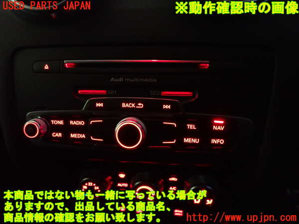2UPJ-9234696589]アウディ・A1 スポーツバック(8XCZE)カーナビゲーション HDD 中古_4