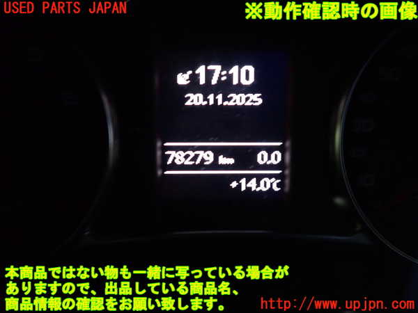 2UPJ-9234696170]アウディ・A1 スポーツバック(8XCZE)スピードメーター 中古_5