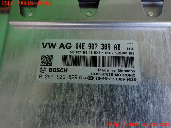 2UPJ-9234696110]アウディ・A1 スポーツバック(8XCZE)エンジンコンピューター 中古_2