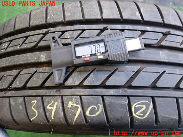 2UPJ-9234709022]ロードスター(NB8C)タイヤ　ホイール　1本② 185/60R14 中古_3