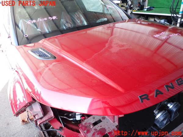2UPJ-9234711060]ランドローバー・レンジローバー イヴォーク(LV2A)ボンネットフード 中古_2