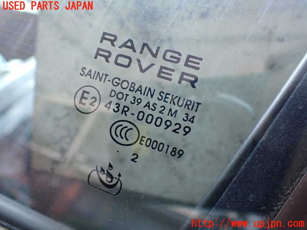 2UPJ-9234711260]ランドローバー・レンジローバー イヴォーク(LV2A)左ドア 中古 SAINT-GOBAIN SEKURIT M34 43R-000929_4