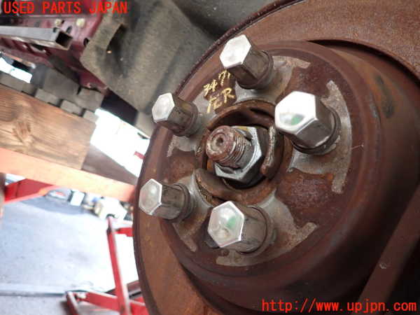 2UPJ-9234714305]ランドローバー・レンジローバー イヴォーク(LV2A)左リアナックルハブ 中古_2