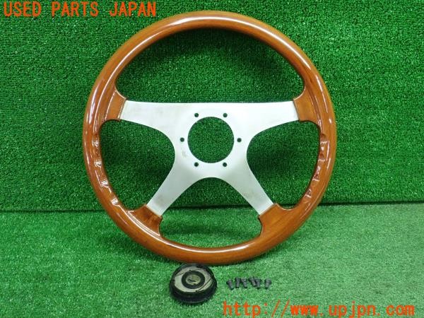 3UPJ=9234720617]MR2(AW11)後期 personal パーソナル ステアリング 約355mm 中古_2
