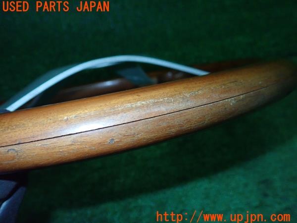 3UPJ=9234720617]MR2(AW11)後期 personal パーソナル ステアリング 約355mm 中古_3