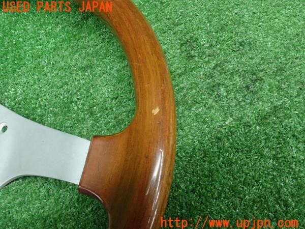 3UPJ=9234720617]MR2(AW11)後期 personal パーソナル ステアリング 約355mm 中古_4