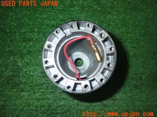 3UPJ=9234720618]MR2(AW11)後期 社外 ステアリングボス ロング 約106mm 中古_3
