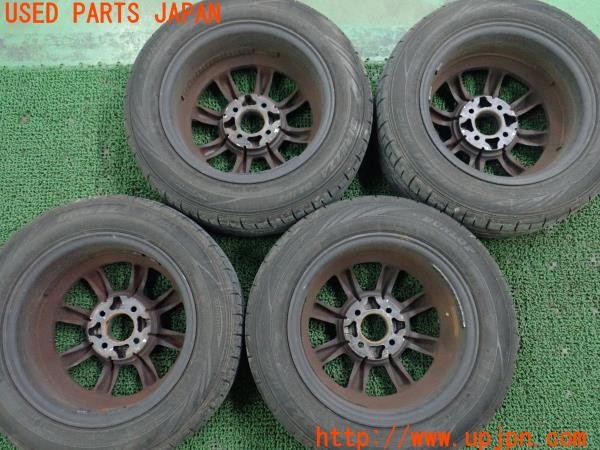 3UPJ=9234720915]MR2(AW11)後期 Watanabe ワタナベ エイトスポーク F8F ホイール 14×6.5J +30 PCD100 4穴 4本 中古_2