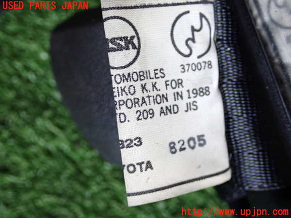 2UPJ-9234727075]MR2(AW11)助手席シートベルト 中古_4