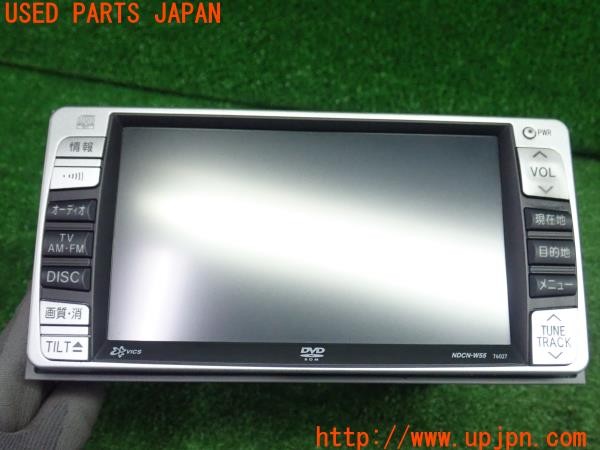 3UPJ=9234730502]マークX 250G Fパッケージ(GRX120)前期 純正オプション DVDナビ NDCN-W55 08545-00N31 中古_3