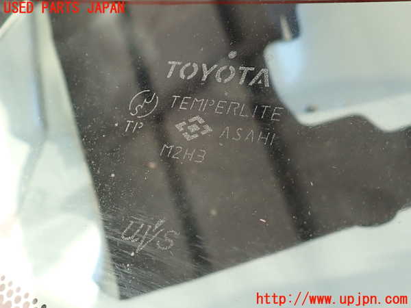 2UPJ-9234731560]マークX(GRX120)リアガラス 中古 ASAHI M2H3_2