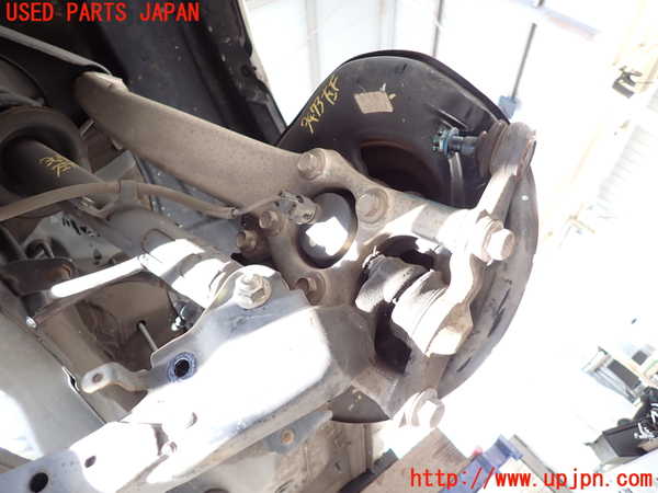 2UPJ-9234734295]マークX(GRX120)左フロントナックルハブ 中古_2