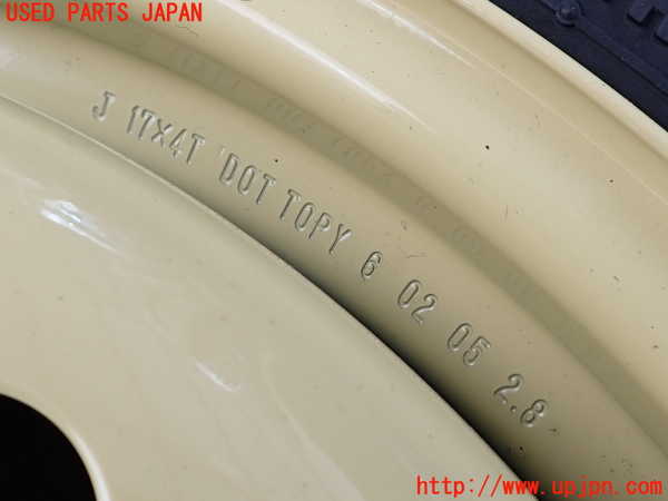 2UPJ-9234739601]マークX(GRX120)スペアタイヤ1 中古_4