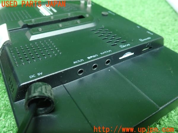 3UPJ=9234740565]BMW X3(PC25 E83系)後期 DreamMaker ドリームメーカー PN0907A フルセグテレビ搭載 ポータブルナビ 2024年 中古_4