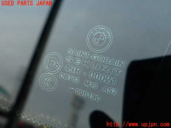 2UPJ-9234741380]BMW X3(PC25)(E83系)右クォーターガラス 中古(43R-00021 M13)_2