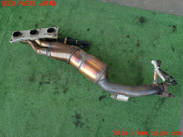 2UPJ-9234742041]BMW X3(PC25)(E83系)エキマニ1 触媒 マニバーター 中古_3