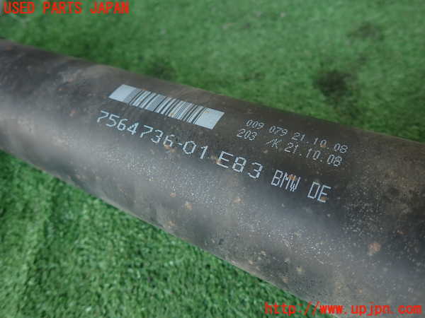 2UPJ-9234743410]BMW X3(PC25)(E83系)リアプロペラシャフト 中古_3