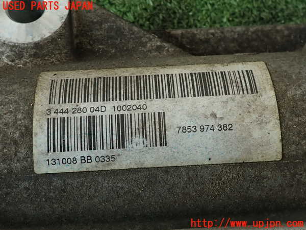 2UPJ-9234744235]BMW X3(PC25)(E83系)パワステギアボックス 中古_2