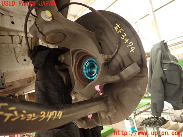 2UPJ-9234744295]BMW X3(PC25)(E83系)左フロントナックルハブ 中古_2