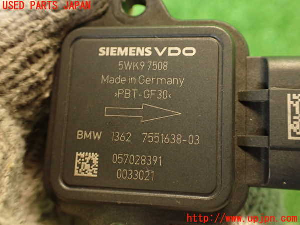 2UPJ-9234746320]BMW X3(PC25)(E83系)エアフロメーター エアマスセンサー 中古_3