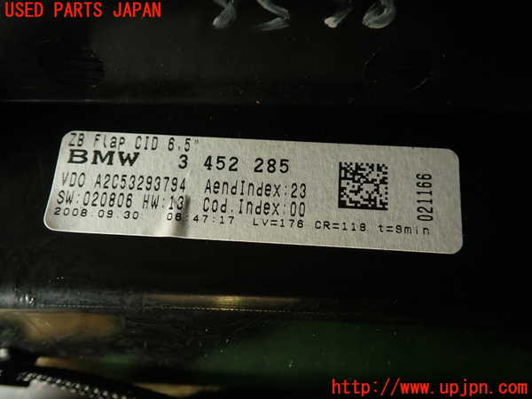 2UPJ-9234746629]BMW X3(PC25)(E83系)モニター 中古_5