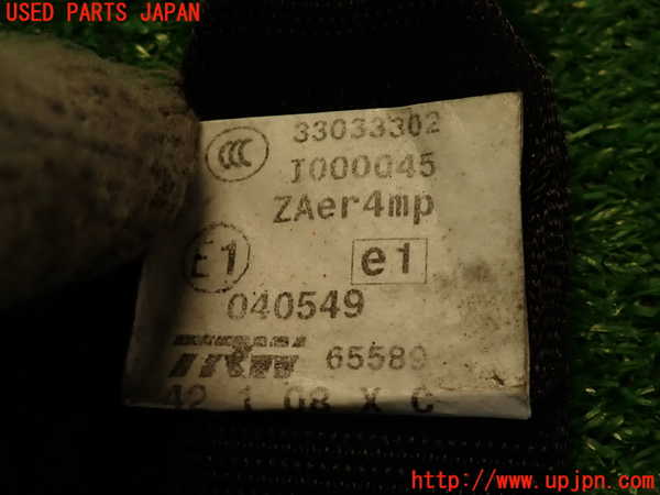 2UPJ-9234747045]BMW X3(PC25)(E83系)運転席シートベルト 中古_3