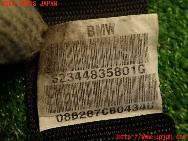 2UPJ-9234747045]BMW X3(PC25)(E83系)運転席シートベルト 中古_4