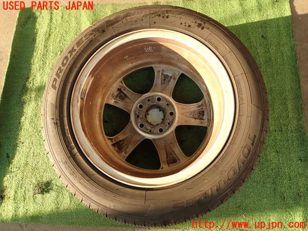 2UPJ-9234749036]BMW X3(PC25)(E83系)タイヤ　ホイール　1本① 235/55R17 中古_4