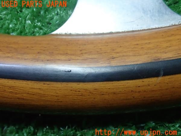 3UPJ=9234750617]ロードスター Vスペシャル(NA6CE)後期 NARDI ナルディ CLASSIC クラシック ウッド ステアリング 360mm 中古_3