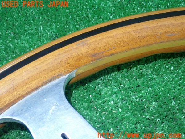 3UPJ=9234750617]ロードスター Vスペシャル(NA6CE)後期 NARDI ナルディ CLASSIC クラシック ウッド ステアリング 360mm 中古_4