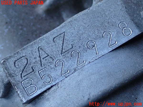 2UPJ-9234762010]ハリアー(ACU30W)エンジン 2AZ-FE 中古_3