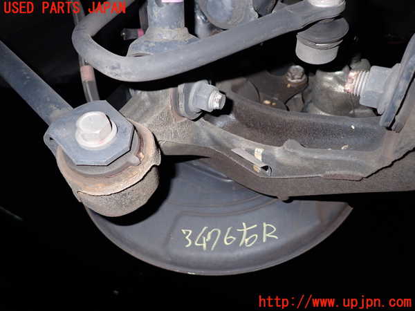 2UPJ-9234764300]ハリアー(ACU30W)右リアナックルハブ 中古_2