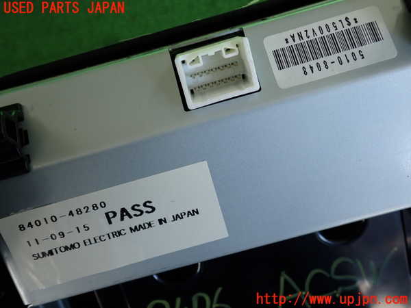 2UPJ-9234766066]ハリアー(ACU30W)エアコンスイッチ1 （84010-48280）中古_4