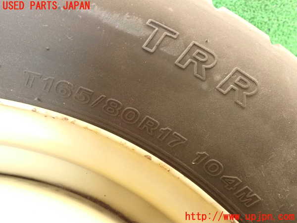 2UPJ-9234769601]ハリアー(ACU30W)スペアタイヤ1 (T165/80R17 104M) 中古_4