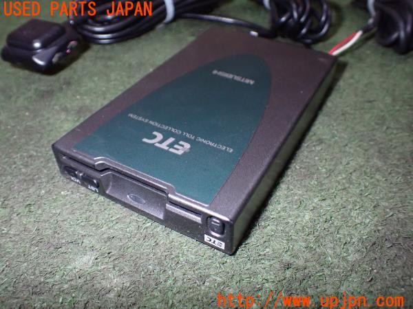 3UPJ=9234770503]ジャガー Xタイプ(J51YB X400)ミツビシ 三菱電機 EP-9U41H ETC車載器 中古_3