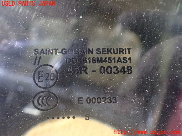 2UPJ-9234771195]ジャガー・Xタイプ(J51YB)フロントガラス 中古 SAINT-GOBAIN SEKURIT M451 43R-00348_5