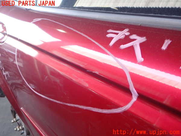 2UPJ-9234771290]ジャガー・Xタイプ(J51YB)右後ドア 中古 SAINT-GOBAIN SEKURIT M23100 43R-001057_2