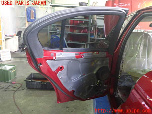 2UPJ-9234771320]ジャガー・Xタイプ(J51YB)左後ドア 中古 SAINT-GOBAIN SEKURIT M23100 43R-001057_4