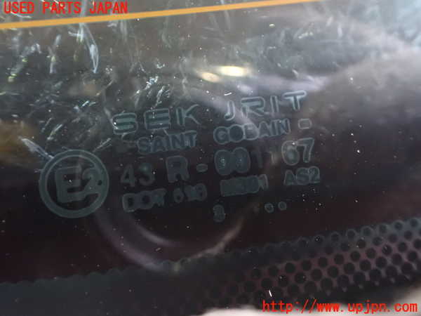 2UPJ-9234771560]ジャガー・Xタイプ(J51YB)リアガラス 中古 SAINT-GOBAIN SEKURIT M391 43R-001167_3