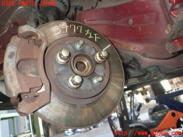 2UPJ-9234774295]ジャガー・Xタイプ(J51YB)左フロントナックルハブ 中古_2