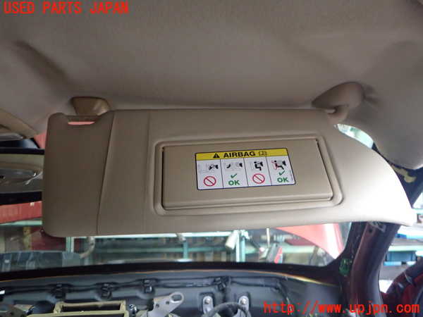 2UPJ-9234777625]ジャガー・Xタイプ(J51YB)室内サンバイザー右側 中古_2