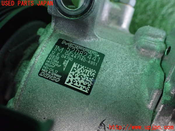 2UPJ-9234796025]ジープ・レネゲード(BV13PM)エアコンコンプレッサー 中古_3