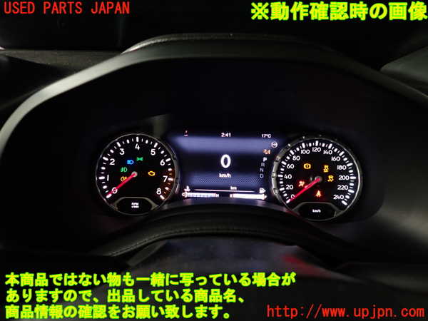 2UPJ-9234796170]ジープ・レネゲード(BV13PM)スピードメーター 中古_4