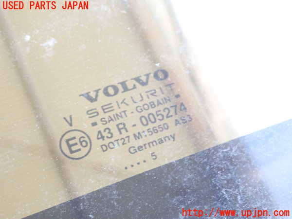 1UPJ-9234811470]ボルボ・940(9B230)1列目サンルーフガラス 中古 SAINT-GOBAIN SEKURIT M5650 43R-005274_2